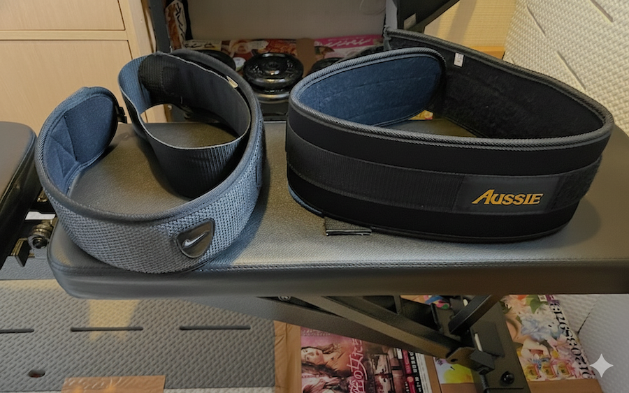 自宅ジムの必需品、トレーニングベルト
