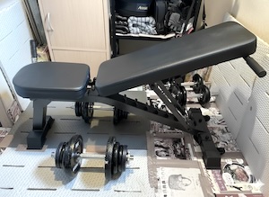 インクラインベンチ 自宅筋トレ