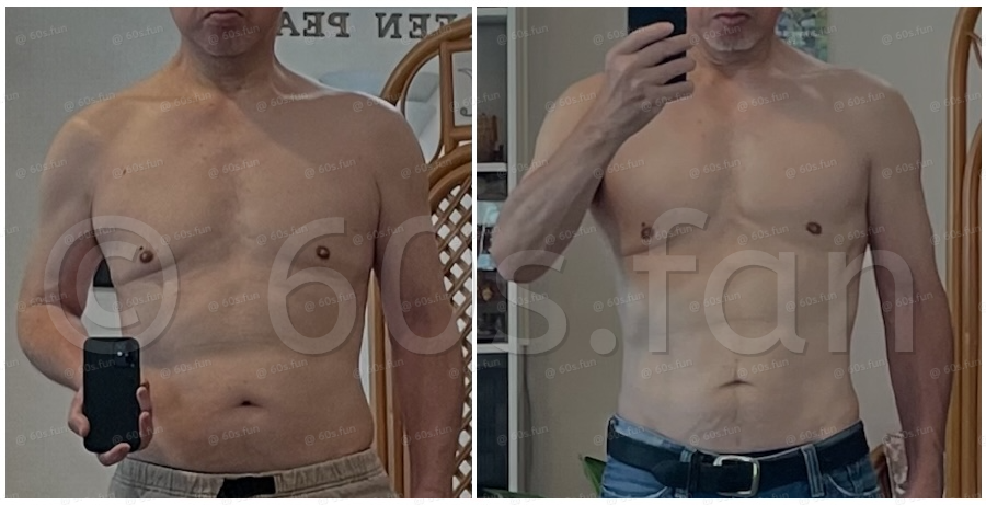 ビフォーアフター6ヶ月